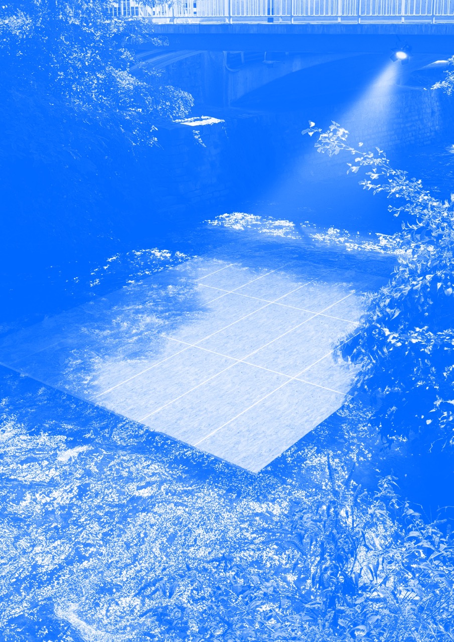 Atelier Pedrozzi SA25 – Render piattaforma – Blu Large